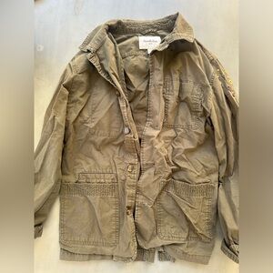 Custom embroidered jacket